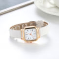 【New Trend】New Foreign Trade Founder Pure Fresh Color Ladies Watch Belt Sweet Girls Watches Quartz Watches for Women Wristwatch PU Leather. 