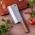 5mm Thickened Stainless Steel Cleaver Knife Kitchen Solid Wood Handle Chef Sharp Bone Powerful Cleaver Chopper Butcher Knife. 