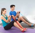 Pull Reducer Body Shape Trimmer Body Shaper - Multi Colorc ,4 Tubes Latex Elastic Pull Rope Sit-up Bodybuilding Fitness Equipment Exercise Resistance Bands for Abdomen/Waist/Arm/Yoga/Pilates Stretching Slimming Training. 