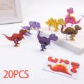Colorful Jigsaw Puzzle Recognition Toy Fine Motor Skill for Kids Party Toys. 