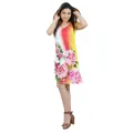Privi Fashion Knit Print Dress for Women. 