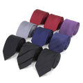 Men Solid Classic Ties Formal Striped Business 8Cm Slim Necktie For Wedding Tie Skinny Groom Cravat. 