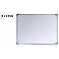 White Boards 3 X 4 Feet (Double Side). 