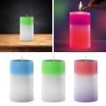 Mood Magic Colour Changing Wax Candles Romantic Real Flame with Colour Changing. 