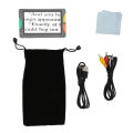 Electronic Reading Aids, 4.3inch Memory Function Hand Writing 2X-32X Zoom Digital Video Magnifier for Low Vision for Writing for Maps for Books. 