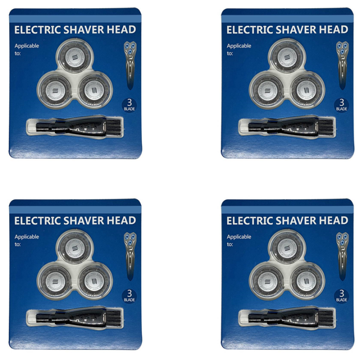 12Pcs SH30 Replacement Blade Heads for Series 1000 2000 3000 S738 SH50 S510 S511 S512 S520 PT720 PT860