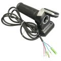 Bike Twist Throttle for Electric Bike Throttle 48V Gas Handle Throttle LCD Display Lock Key. 