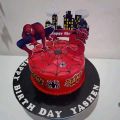 Spiderman Theme Picture Cake Topper  102. 