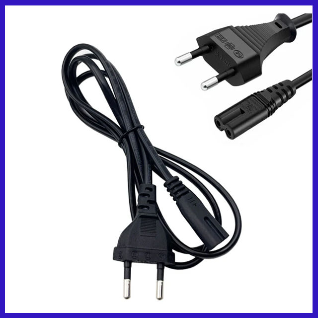 Power code adaptor 2 pin ac power for radio