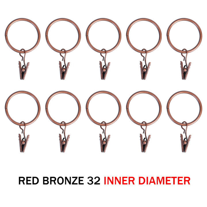 10Pcs/Set%20Curtain%20Rings%20Clips%20Metal%20Decorative%20Rustproof%20Drapery%20Window%20Curtain%20Hanging%20Ring%20Hook%20Clothes%20Clip%20Hanger%20-%20Image%209