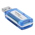 【China 】 Portable 4 in 1 Memory Card Reader Multi Card Reader USB 2.0 in Cardreader for Micro SD MS Micro M2. 