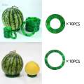 10Pcs Fruit Display Nonskid Base Anti Rolling Displaying Display Rack Circle Frame Mat Watermelon Protection Stand for Supermarket Shop , small. 