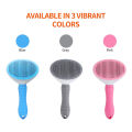Pet Grooming Brush Self-Cleaning  Cat & Dog Brush for Shedding  One-Button Hair Release  Skin-Friendly Rounded Tips  Long & Short Hair  3 Colors. 