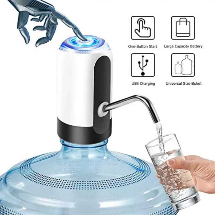 Rechargeable Automatic Water Dispenser for Travel Outdoors Office Home Use