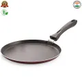 Dosa Tawa / Nonstick Indian Dosa Tawa / Concave Big 28cm Dosa Tawa / 3 Layer High Quality Thosa Tawa / Dosa Tawa Non stick Cookware with Free Spoon and Scrubber / Dosa Pan. 