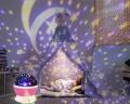 Romantic Sky Star Master Baby Sleep Lighting USB Night Projector Lamp with USB 9 Colour 4 LED Rotation (Multicolour). 
