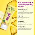 Plix Pineapple Depigmentation Advanced Dewy Sunscreen With SPF 50 PA++++ 50g. 