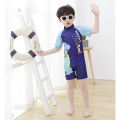 Kidlove Boy Kid Jumpsuit Swimwear Cartoon Fast Dry Short Sleeve Surfing Beachwear for 3-12Y. 