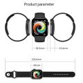 T500 Plus Pro Series 8 Big HD Infinite Display Calling Smartwatch, Black children. 