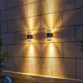Lampu LED dekorasi dinding, lampu dinding LED, lampu Sconce tahan air, lampu tangga eksternal, lampu masuk, lampu dekorasi rumah. 