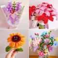 100 Pcs  30cm Quality Multi Color Pipe Cleaners for Craft Flowers Making. 