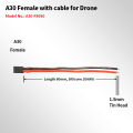 5pcs A30 Connectors Male And Female Plugs Connector Adapter For For Rc Tiny Drone Four Axis Multicopter Accessories. 