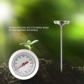 【WEJA】Garden Compost Temperature Monitor Probe Stainless Steel Soil Thermometer. 