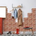 Creative 3D Stereo Wall Stickers Self-adhesive Wallpaper Brick Pattern Peel and Stick Moisture-proof Waterproof Wallpaper. 