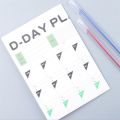 100 Days Countdown Annual Plan Calendar Learning Schedule Periodic Planner Table For Kids Study Planning. 