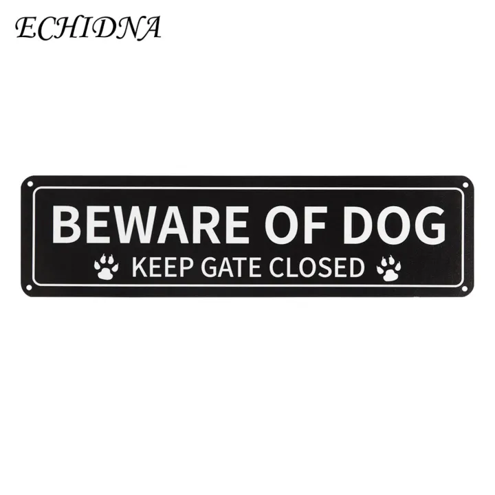 Beware%20of%20Dog%20Sign%20Beware%20Dog%20Sign%20Paw%20Print%20Gate%20Closed%20Durable%20Aluminum%20Warning%20Home%20Outdoor%20Outdoor%20Dog%20Sign%20-%20Image%203