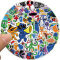 【SHOUMAN factory Store
 】52PCS Rainbow Friends Roblox Stickers Waterproof Different Cartoon Decals for DIY Stationery Scrapbooking Guitar Laptop PS4 Skateboard Stickers Girls Boys Gifts. 