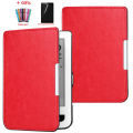 Lightweight Leather Case for Pocketbook Basic Touch Lux ebook Reader Cover and Pocketbook 614 615 624 625 626 Plus Flip Case. 