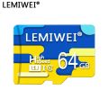 】 Lemiwei Four Color Quality Memory 32GB TF Card Flash Card Class 10 Waterproof The Color For. 