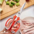 Kitchen Scissor Multi Function Using for Chicken Poultry Fish Meat Vegetables Herbs Fish. 