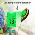 4 In 1 Soil PH Meter Sunlight PH Tester Garden Flowers Soil Moisture Sensor Meter Plants Acidity Humidity PH Monitor Detector. 