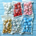 10 PCS Cake Topper Ball Set Glitter Balls Golden Ball Faux Balls Cake Decoration. 