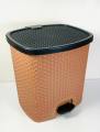 Premium Plastic Pedal Dustbin For Room Home/Office/Kitchen/Bedroom Foot Pedal Bin. 