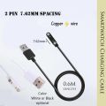 Magnetic Charging Cable - 7.62mm 2-Pin for Smart Watches. 