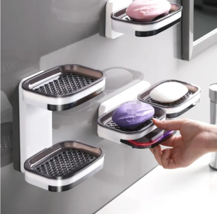 Soap%20Box%20Suction%20Cup%20Wall-mounted%20Double-layer%20Drainage%20Soap%20Rack%20Bathroom%20Storage%20Rack%20Creative%20Toilet%20Perforated%20Soap%20Rack%20-%20Image%2010