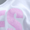 Black/White Kids Bra For Girls Letters Love Printed Teen Girl Training Bras Puberty Underwear Adolescent Vest Children Tank Tops. 