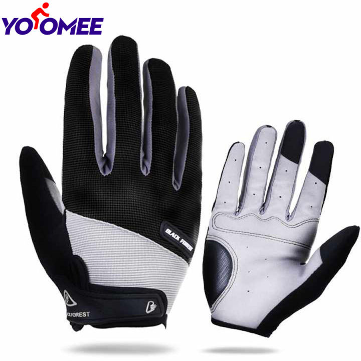 Yoomee%201%20Pair%20Outdoor%20Men's%20Full%20Finger%20Cycling%20Gloves%20Mountain%20Bike%20Motorcycle%20Gloves%20Long%20Finger%20Bicycle%20Gloves%20-%20Image%202