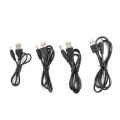 USB Connector DC 5V Charger Power Cable Adapter Cord A Male 2.0-5.5mm to 0.6-2.5MM. 