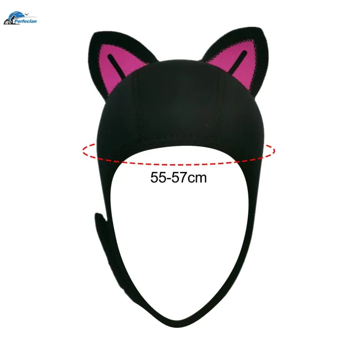 Scuba%20Diving%20Hood%20for%20Woman%20Children%20for%20Water%20Sports%20to%20Keep%20Warm%20Rose%20Red%20-%20Image%203