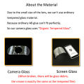 For Samsung Galaxy A73 A53 A33 5G HD Clear Ultra Slim Back Rear Camera Lens Protector Cover Soft Tempered Glass Protection Film. 