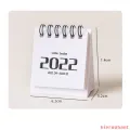 Creative Mini 2022 Calendar Portable Cute Desktop Small Desk Calendar Decoration Time Schedule. 