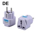 Universal US/UK/AU/itlay EU Plug Adapter USA To Euro Europe AC Power Wall Charger Adapter Converter Travel 2 Round Pin Socket.