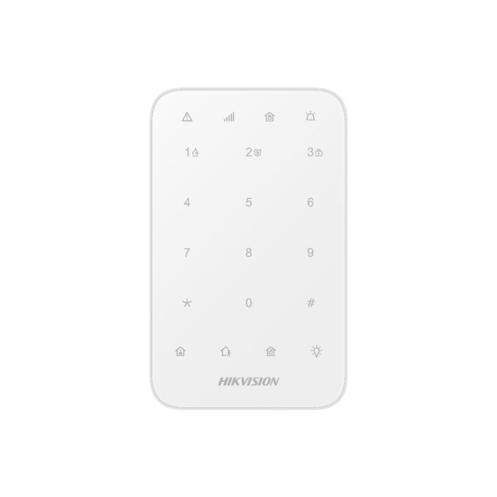 Ax Pro Alarm DS-PK1-E-WB Remote Wireless LED Keypad System