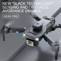 SG101 PRO Brushless RC Drone 4K Professional Camera Four-way Obstacle Avoidance Optical Flow Positioning Foldable Quadcopter. 