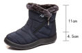 Waterproof Fur-Lined Snow Boots for Men. 