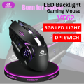 LED Backlight Gaming Mouse With 6 Buttons VF62 Cadeve. 